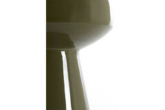Side table Ø38x42 cm DAKWA shiny dark olive green