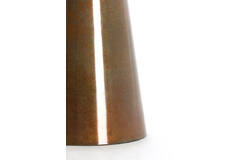 Side table 45x45x59 cm ABALA copper-bronze