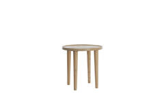 Bijzettafel Ø45x45 cm QIANO mango hout naturel