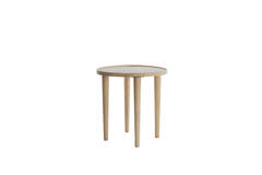 Bijzettafel Ø49x49 cm QIANO mango hout naturel