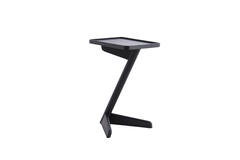 Side table 45x42x63 cm QIANO mango wood matt black