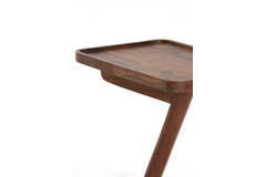 Side table 45x42x63 cm QIANO acacia wood brown