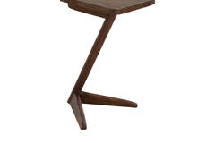 Side table 45x42x63 cm QIANO acacia wood brown