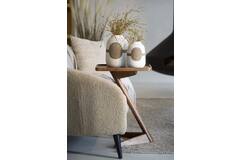 Side table 45x42x63 cm QIANO acacia wood brown