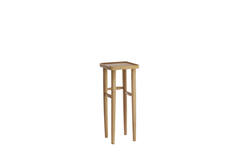 Zuil 32x32x80 cm QIANO mango hout naturel