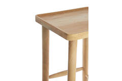 Zuil 32x32x80 cm QIANO mango hout naturel