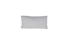 Kussen 60x30 cm VIENNE velvet crème