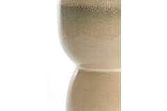 Side table Ø28,5x42 cm FINCA ceramics shiny cream