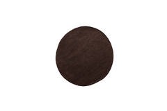 Vloerkleed Ø220 cm ARCOLA donker bruin