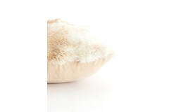 Cushion 60x30 cm VELORA brown-cream