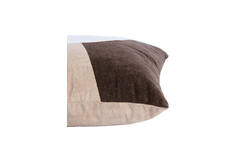 Kussen 45x45 cm ELITE bruin-crème
