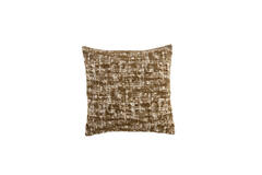 Cushion 45x45 cm SALIDA olive green+cream feather filled