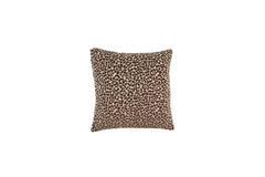 Cushion 45x45 cm SAFFORD sand+grey feather filled