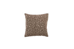 Cushion 45x45 cm SAFFORD sand+grey feather filled