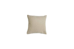 Cushion 45x45 cm KASSEL beige+cream feather filled