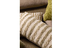Cushion 60x30 cm NIMBA sand+olive green