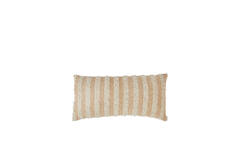 Cushion 60x30 cm NIMBA sand+light peach