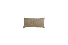 Cushion 60x30 cm LUNCA cream+brown+dark brown
