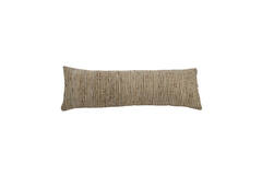Cushion 100x35 cm LUNCA cream+brown+dark brown