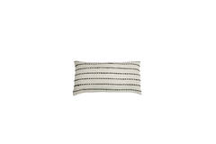 Cushion 60x30 cm LINKA cream+black