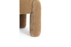 Pouf Ø48x40 cm OZIMI taupe