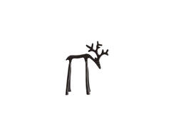 Adorno 17,5x8,5x20 cm DEER marrón oscuro