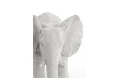 Ornament 24x17x20,5 cm ELEPHANT crème