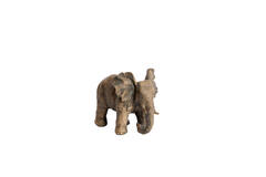 Ornament 24x17x20,5 cm ELEPHANT antique dark brown