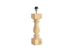 Lamp base 10x10x47 cm CUMANI wood natural