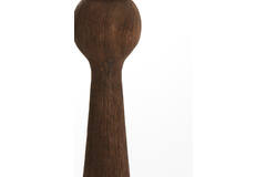 Lamp base Ø9x33 cm FESTINA wood matt dark brown