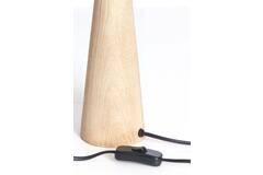 Lampvoet Ø9x40 cm FESTINA hout mat naturel