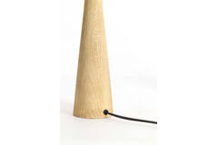 Lampvoet Ø9x40 cm FESTINA hout mat naturel