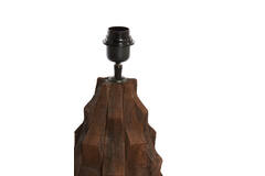Lamp base Ø20x38 cm TAKABE wood chocolate brown