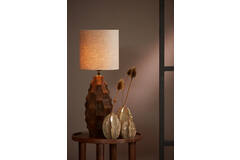Lamp base Ø20x38 cm TAKABE wood chocolate brown