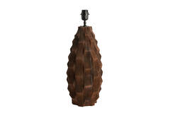 Lamp base Ø21x46 cm TAKABE wood chocolate brown