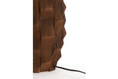 Lamp base Ø21x46 cm TAKABE wood chocolate brown
