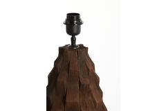 Lamp base Ø21x46 cm TAKABE wood chocolate brown