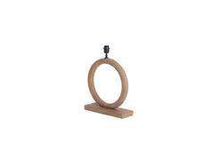Lamp base 41x13x44 cm NUBIA wood matt natural