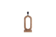 Lamp base 20x12x44 cm PACECO wood matt natural
