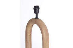 Lamp base 20x12x44 cm PACECO wood matt natural