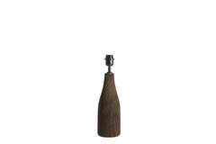 Lamp base Ø13x32 cm TRAPINO wood matt dark brown