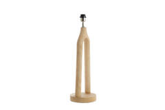 Lampvoet Ø20x55 cm XITTA hout mat naturel