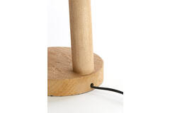 Lampvoet Ø20x55 cm XITTA hout mat naturel