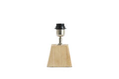 Lamp base 18x13x15 cm KARDAN wood matt natural