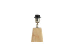 Lamp base 18x13x15 cm KARDAN wood matt natural