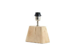 Lampvoet 22x15x19 cm KARDAN hout mat naturel
