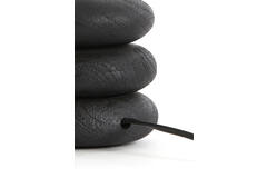 Lamp base Ø12x12 cm BUDONGO wood black