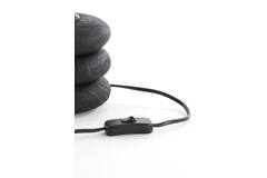 Lamp base Ø12x12 cm BUDONGO wood black