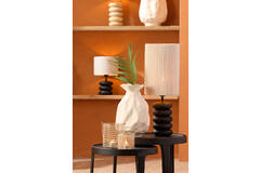 Lamp base Ø12x12 cm BUDONGO wood black