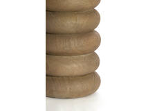 Lamp base Ø12x21 cm BUDONGO wood grey-dark brown